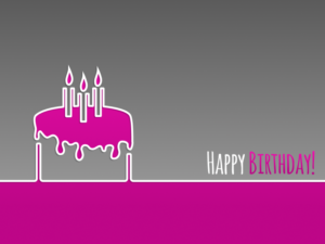 Hall Escape en Bilbao | banner de cumpleaños con tarta y frase