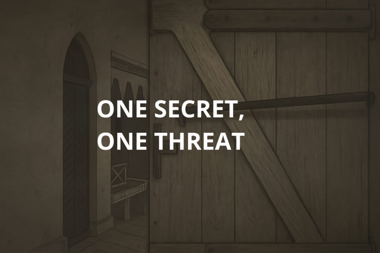Hall Escape room in Bilbao | entrance door to Journey into the Unknown